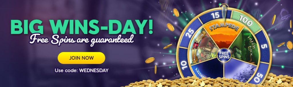 free spins wink slots