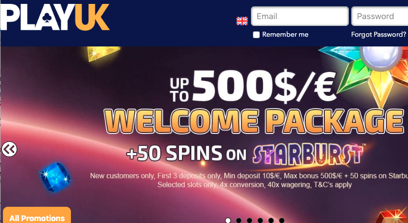 No- free spins starburst deposit Ports